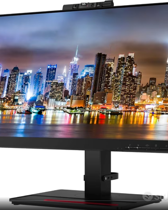Monitor Lenovo 22'' con Webcam Integrata Fhd