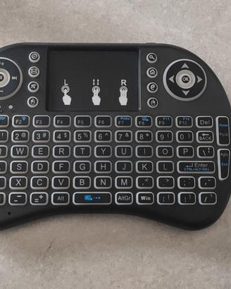 MINI TASTIERA WIRELESS CON TOUCHPAD