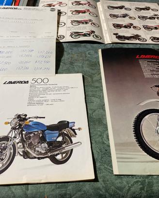 Collezione depliant moto d’epoca italiane
