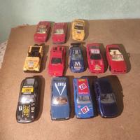  Lotto 11 Modellini Burago Macchinine D'epoca Mist