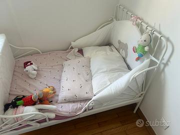 Letto allungabile Ikea Minnen con materasso