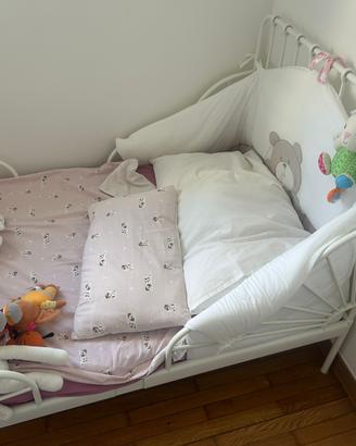 Letto allungabile Ikea Minnen con materasso