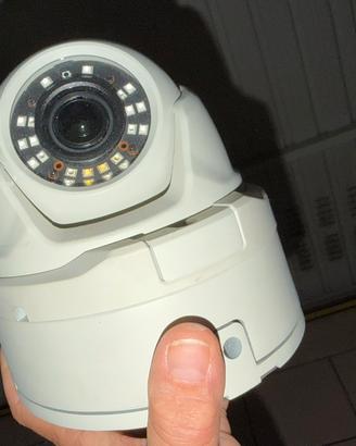 Videocamera sorveglianza HD 1080p coassiale + alim
