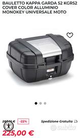 Bauletto Kappa Garda 52 Litri 