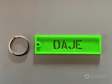 Portachiavi DAJE: l'incitamento che ti aiuta!