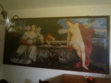 QUADRO DEL TIZIANO REALIZZATO CON PUZZLE