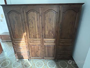 Camera da letto-legno massello-stile Spagna