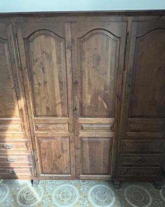 Camera da letto-legno massello-stile Spagna