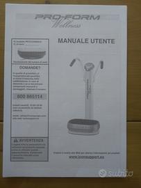 Pedana vibrante Dunloop Proform Wellness