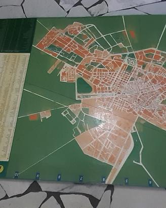 Piantina stradale città di Foggia 