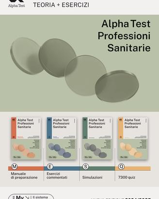 Kit Alpha Test Professioni Sanitarie