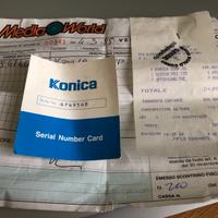 Fotocamera a rullino Konica
