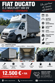 Fiat Ducato 2.3 Multijet 130 CV Telonato – 3,5T