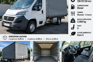 Fiat Ducato 2.3 Multijet 130 CV Telonato – 3,5T