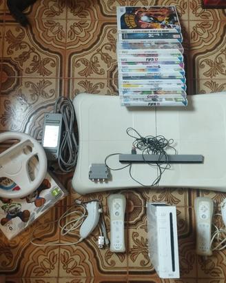Lotto Nintendo Wii + Balance Board + 10 giochi