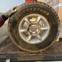 CERCHI E GOMME GALLOPER O MITSUBISHI PAJERO 6 FORI