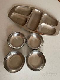 Set Ciotole Acciaio Inox 1520