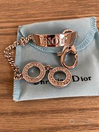 Bracciale in acciaio con cristalli