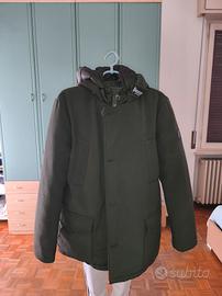 Giubbotto Boxeur verde con cappuccio – Taglia S