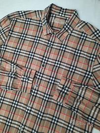 Camicia vintage Burberry Brit tartan check quadri