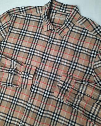 Camicia vintage Burberry Brit tartan check quadri