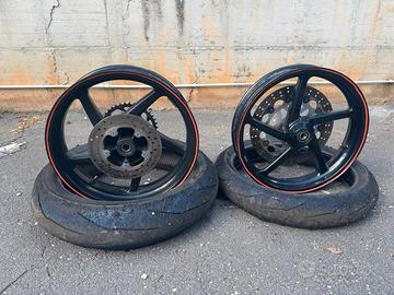 CERCHI + Gomme Aprilia RS125 1996