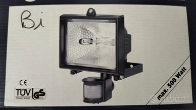 FARETTO ALOGENO CON SENSORE