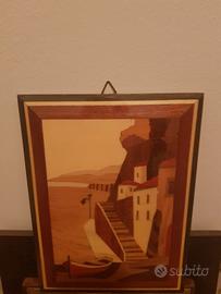 Intarsi in legno 