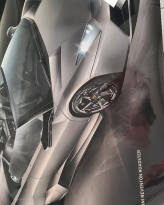 poster 50x70 LAMBORGHINI ROADSTER 