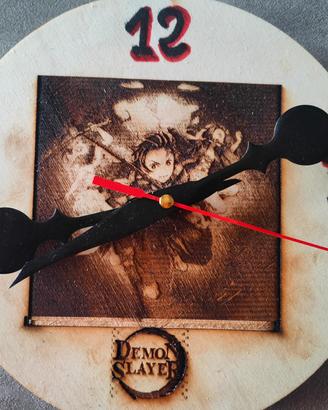 Demon Slayer orologio artigianale