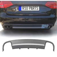 DIFFUSORE AUDI A4 B8 08-11 LOOK S4
