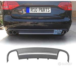 DIFFUSORE AUDI A4 B8 08-11 LOOK S4