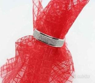 Anello in acciaio uomo misura 20