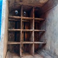 cassetta cola in legno 