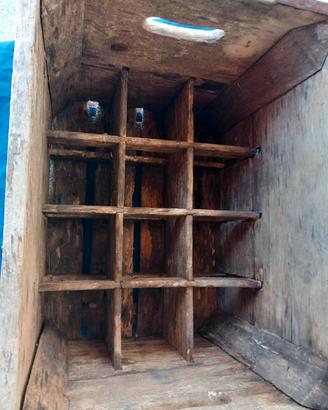 cassetta cola in legno 