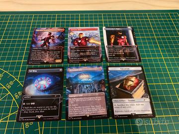 Set Carte Iron Man MTG Marvel Fan-Made