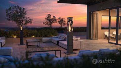 Riscaldatore da esterno a pellet IRIS