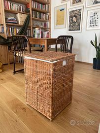 Cesta per bucato in rattan - BRANAS