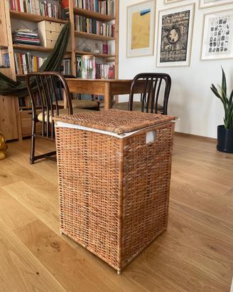 Cesta per bucato in rattan - BRANAS