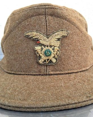 Berretto  anni '90 Ufficiale 5° Rgt. Alpini tg. 60
