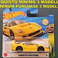 Hot Wheels Ferrari F40 Competizione gialla