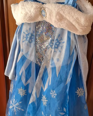Vestito carnevale Frozen 6/8 anni