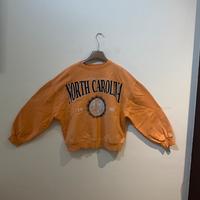 Felpa color pesca bershka con scritte