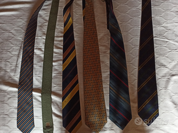 Cravatte Lanvin e Valentino