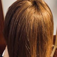 Parrucca di capelli veri