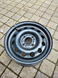 4 cerchioni ferro Ford 14 pollici