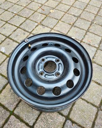 4 cerchioni ferro Ford 14 pollici