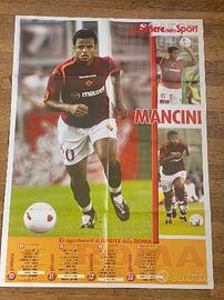 AMANTINO MANCINI Roma 2005 POSTER calciatori sport