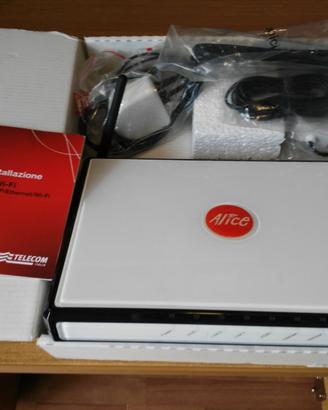 MODEM ADSL Alice Plus + accessori