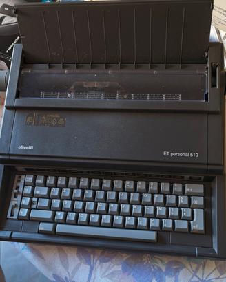 Macchina da scrivere elettrica Olivetti ET P.510